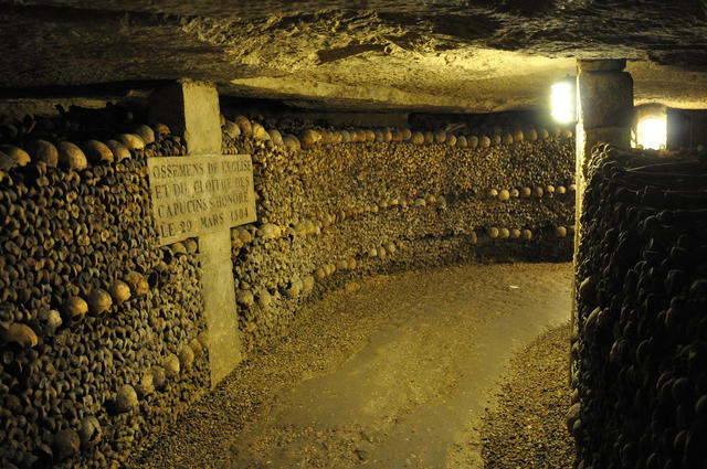 Paris catacombs  Paris catacombs